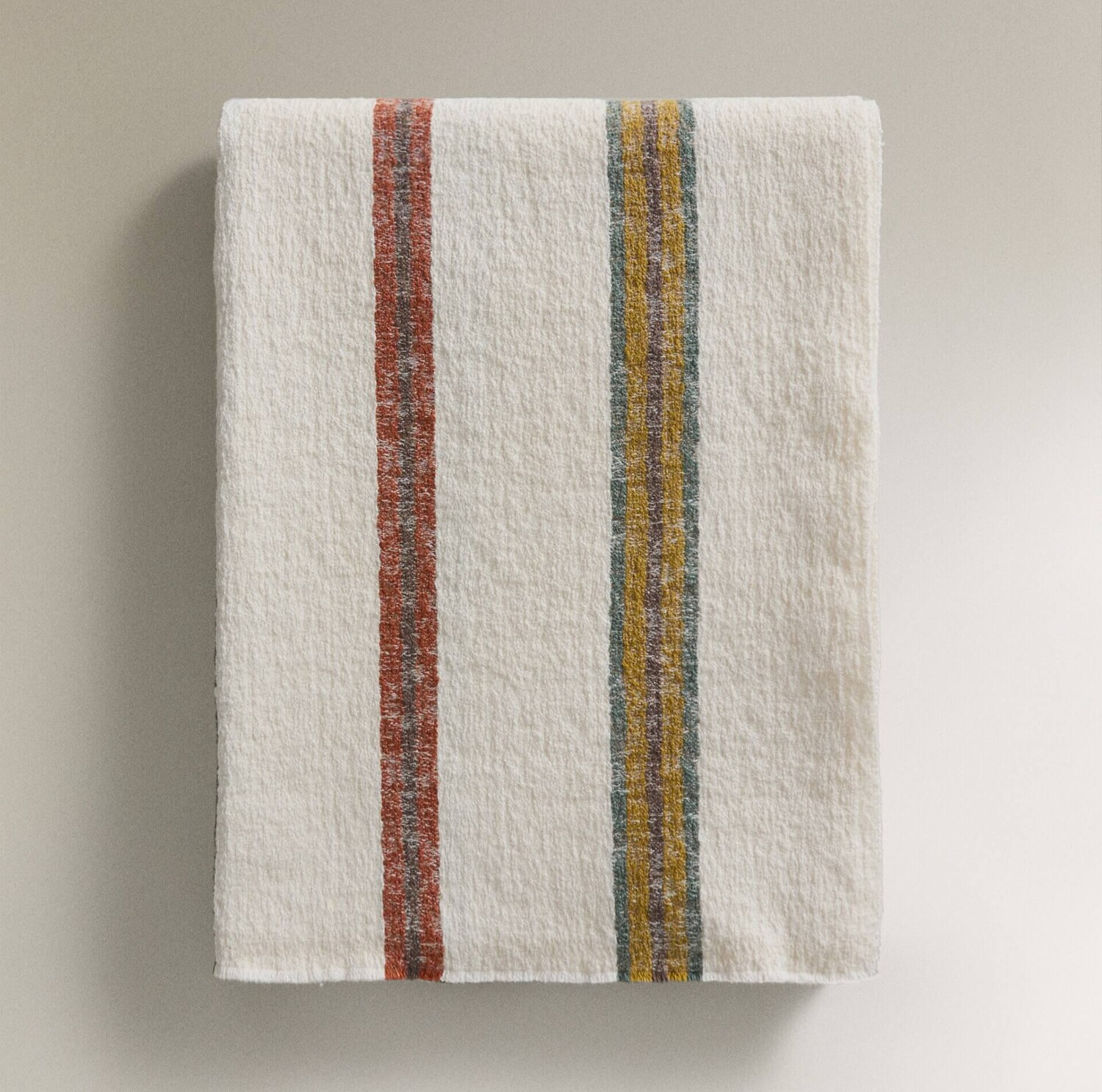 

Покрывало Zara Home Striped Cotton Linen, 140х190 см