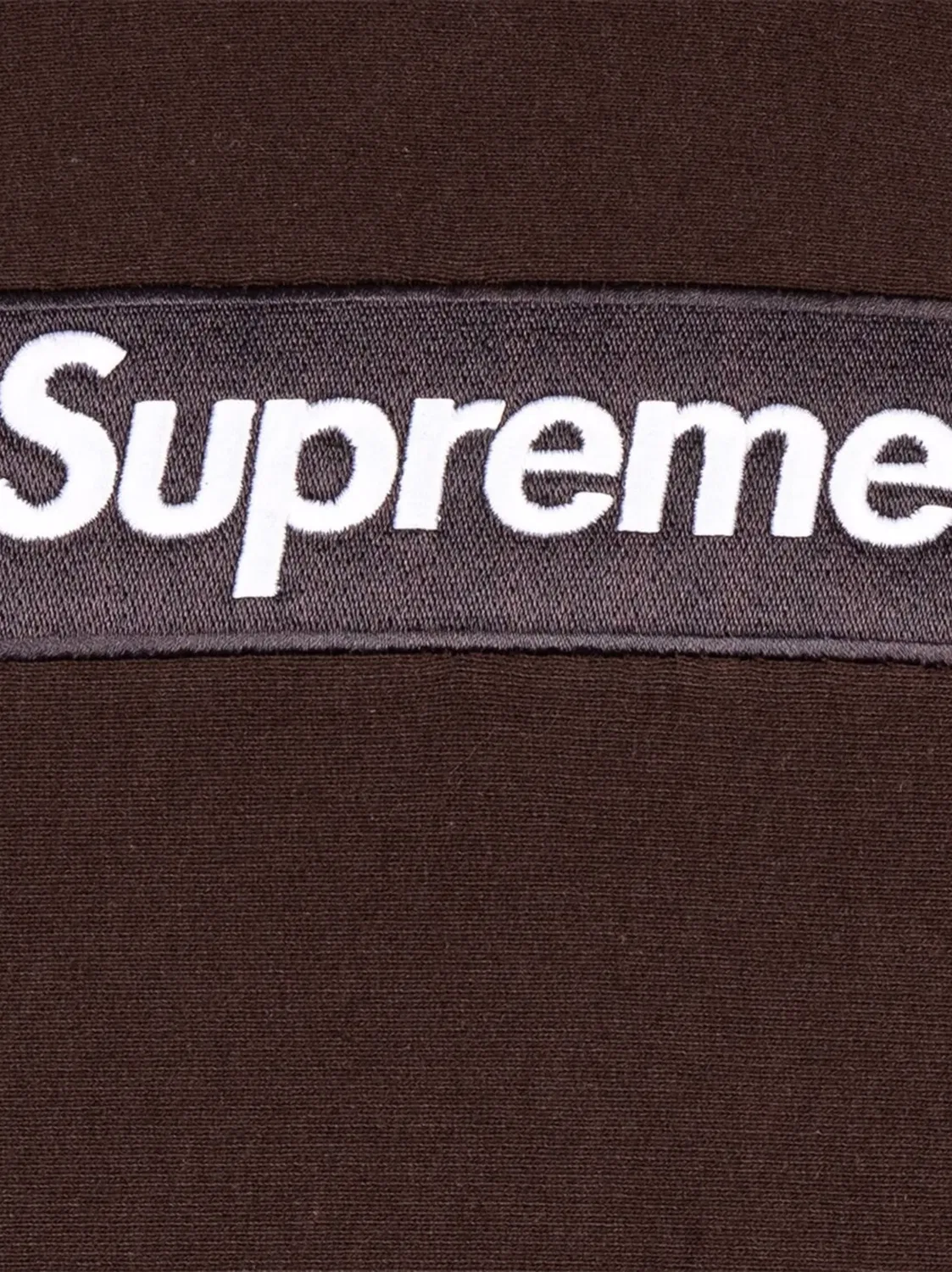 Supreme Худи Box Logo коричневое — фото 3