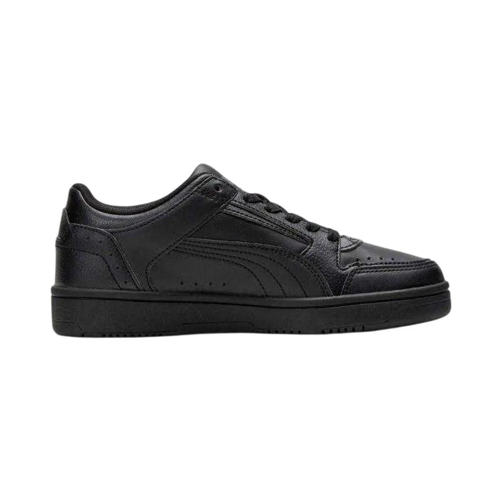Детские кроссовки из эко-кожи Rebound Joy Puma, Schwarz — фото 4