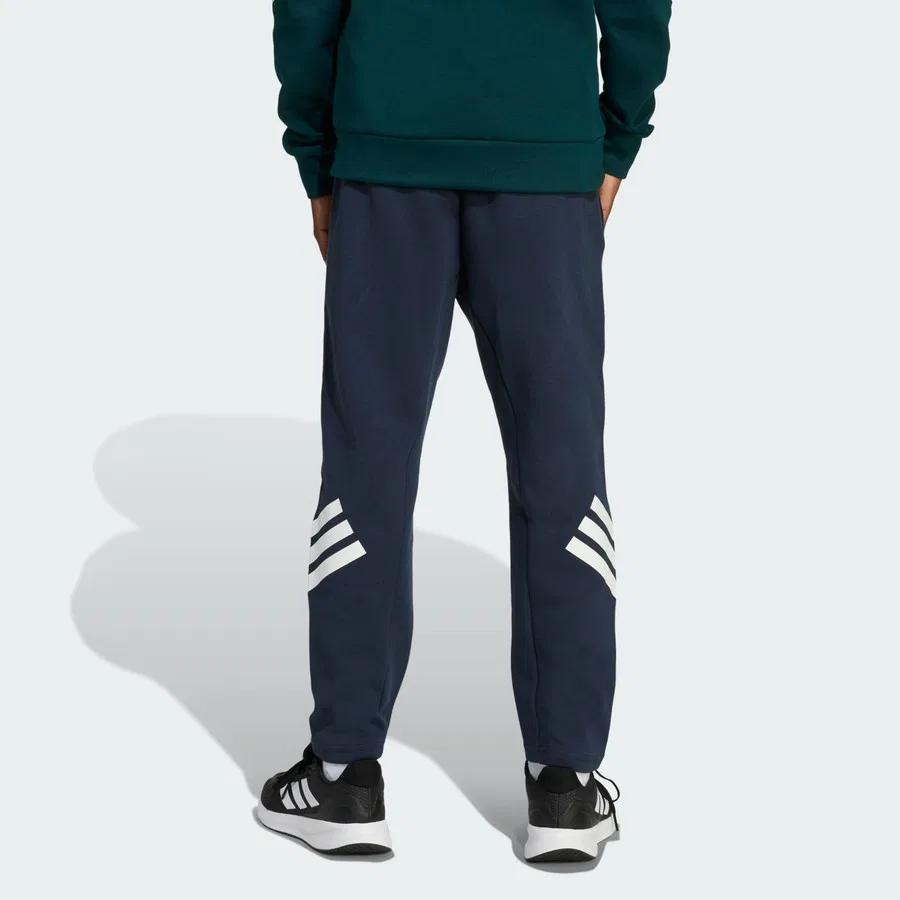 Детские спортивные штаны с тремя полосами Future Icons 3-Stripes adidas, Бежевый — фото 4
