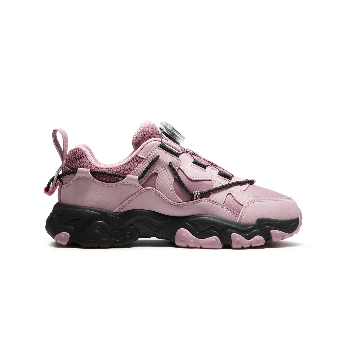 Детские кроссовки для бега с принтом Heritage FHT FILA KIDS, Red Brown Rose/Breeze Purple — фото 3
