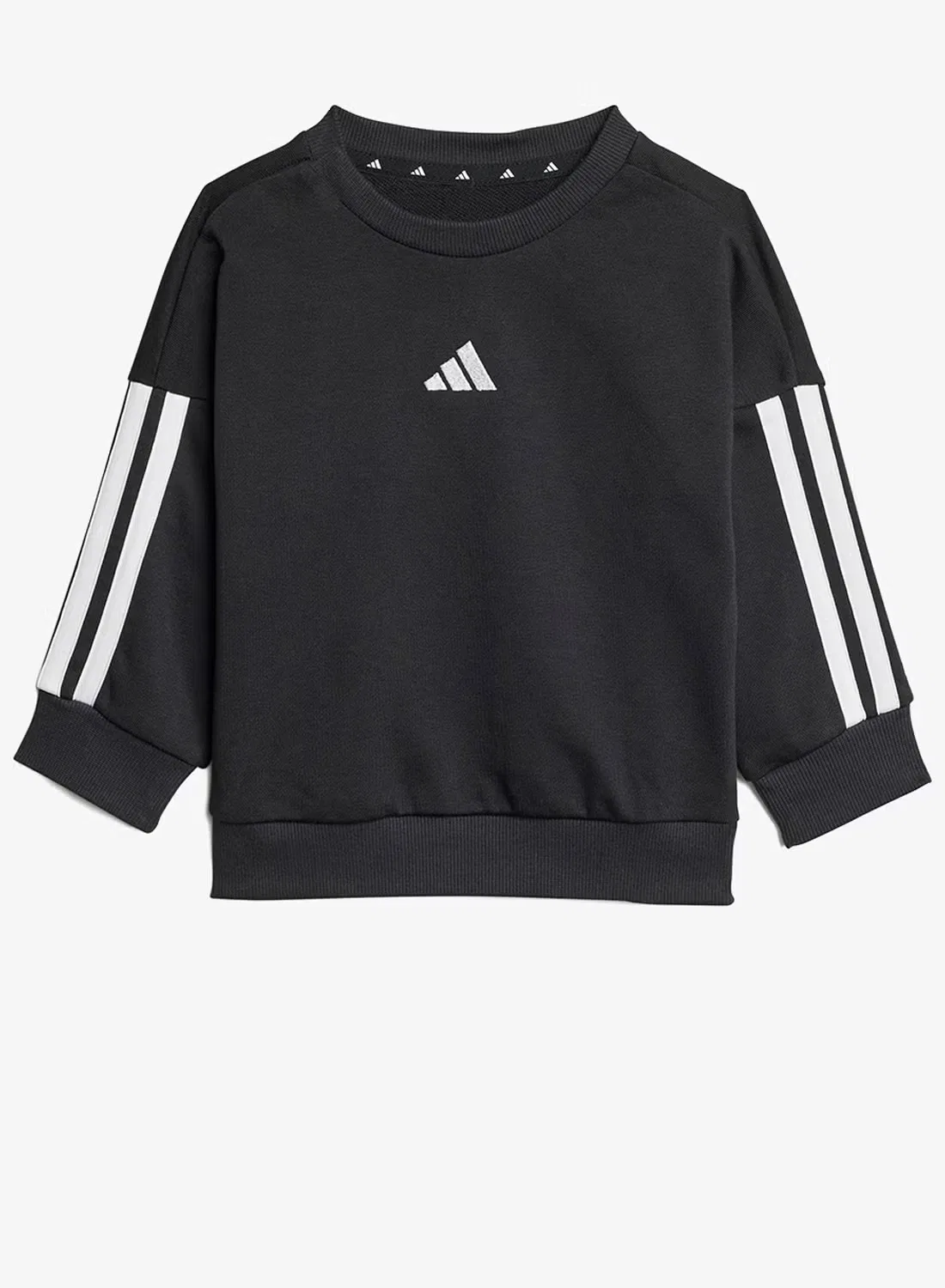 Комплект джоггеров с мягкой футерной тканью, модель Infant Essential, Adidas, черный — фото 2