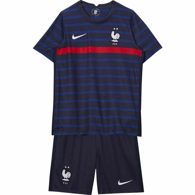 Детский спортивный комплект с круглым вырезом Nike Casual Sportswear, Blue/Blue/Red