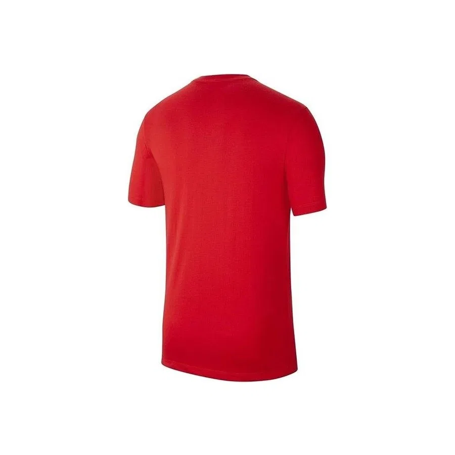 Футболка спортивная с коротким рукавом Dri-Fit Park Nike, Красный — фото 4
