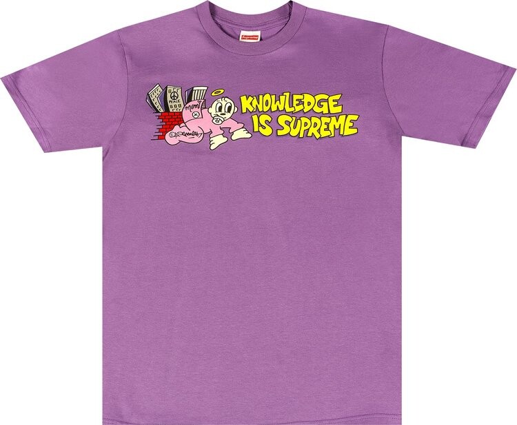 

Футболка Supreme Knowledge Tee 'Purple', фиолетовый