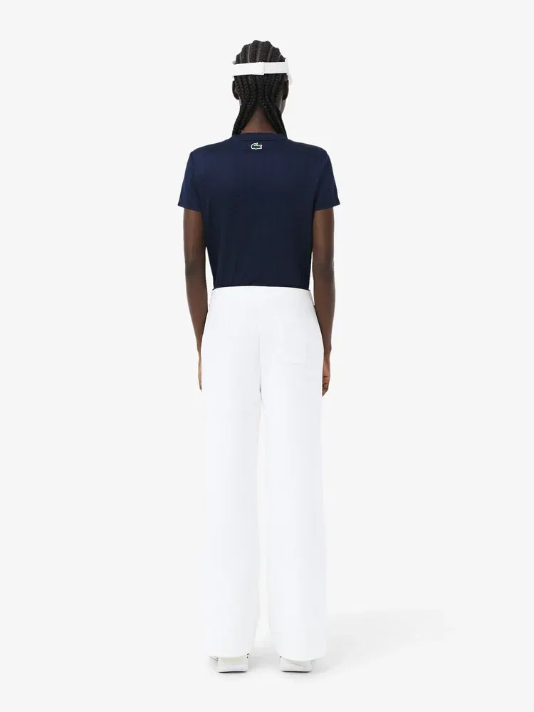Брюки женские LACOSTE Heritage White — фото 3