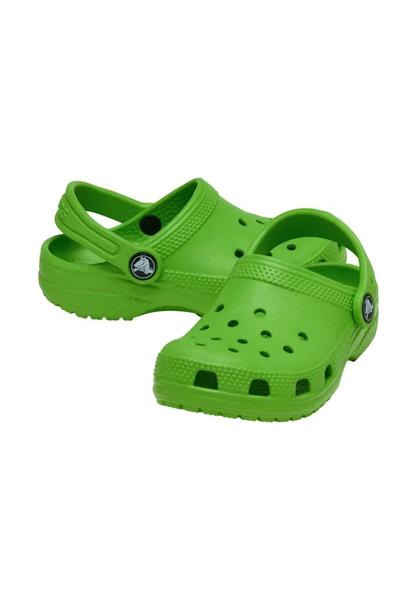 Детские мюли Crocs, зеленый — фото 4