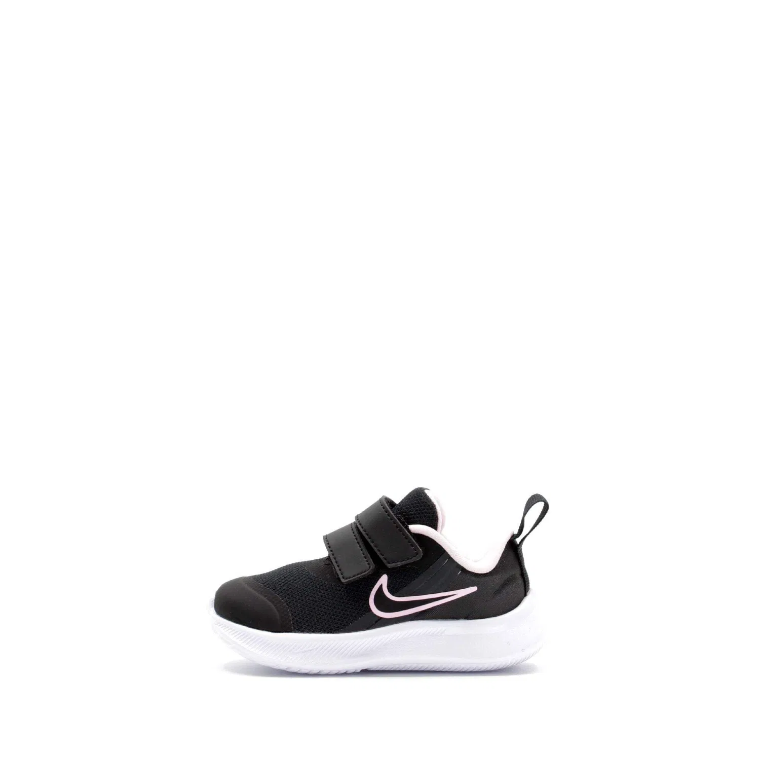 Детские кроссовки для мальчиков с принтом Star Runner 3 NIKE, Black Black Dk Smoke Grey
