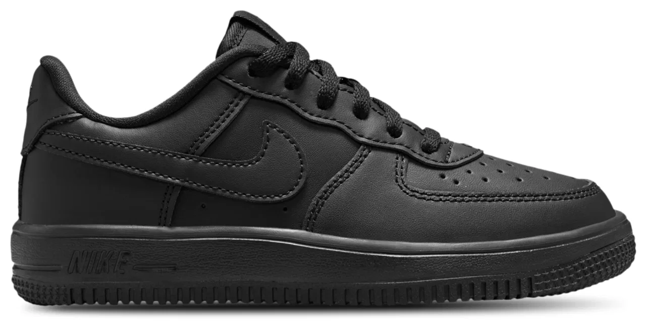 Кроссовки для мальчиков Air Force 1 Low Lace Nike, черный