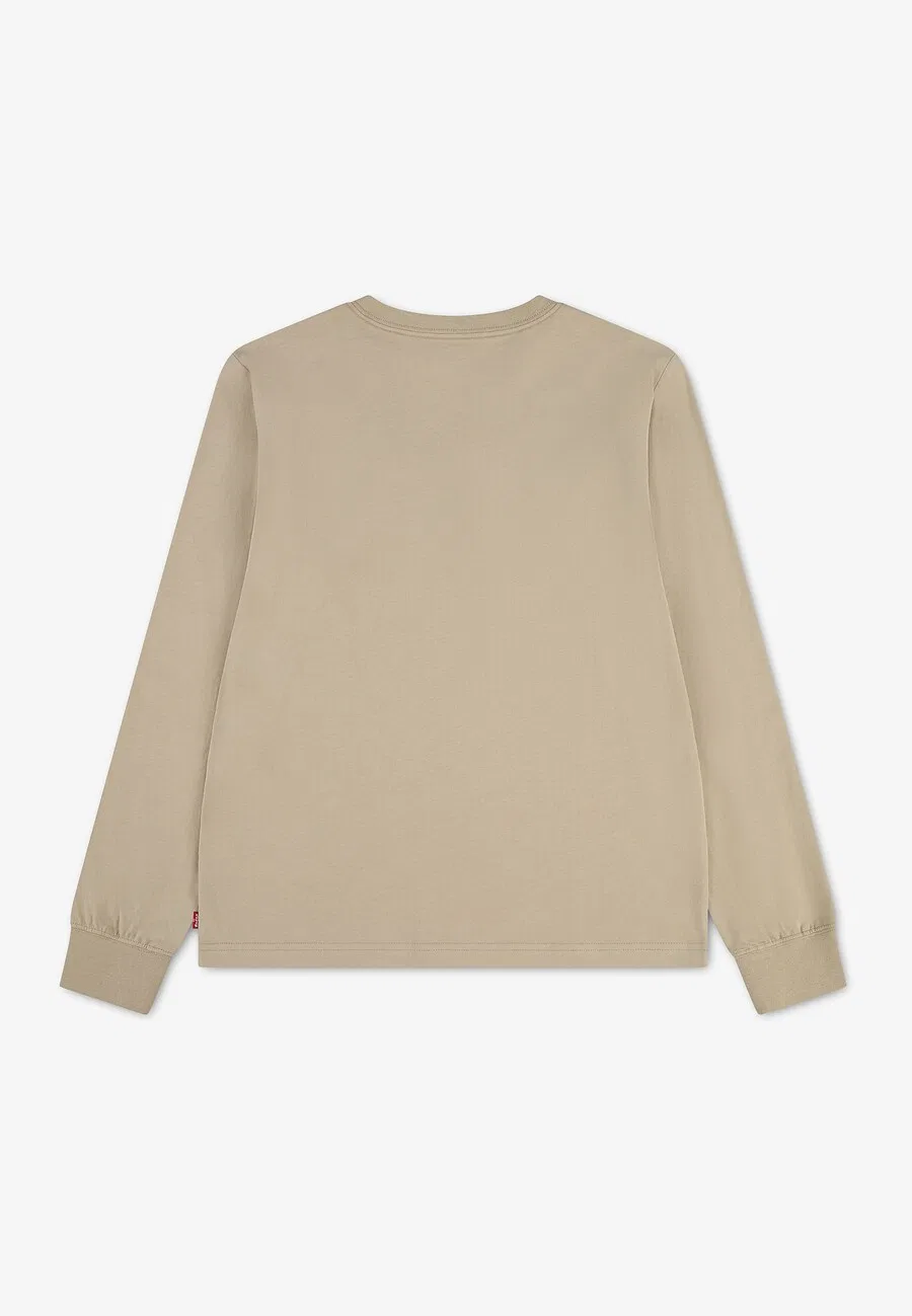 Детский топ Levi's Kids 'Batwing Chesthit' песочного цвета — фото 2