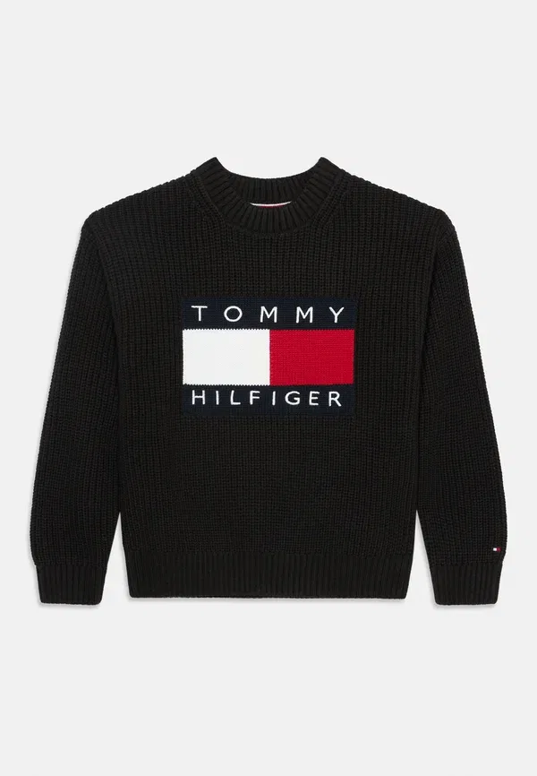 Джемпер с фотопринтом Tommy Hilfiger, черный