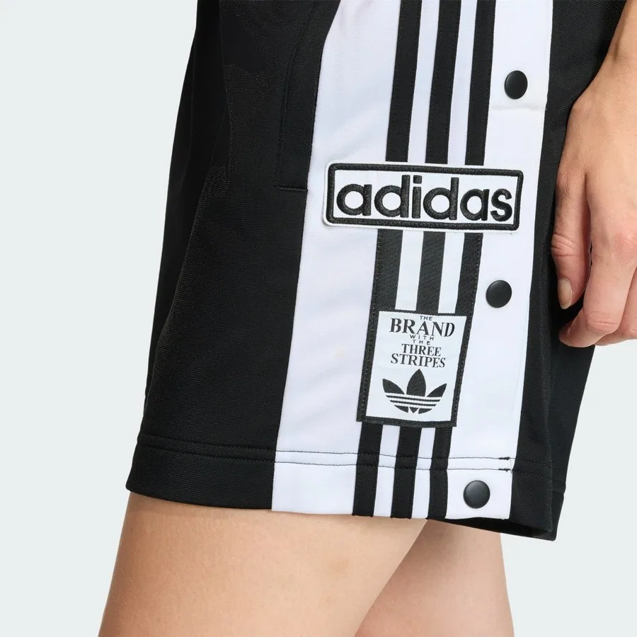 Шорты спортивные с принтом Adibreak Adidas Originals, Черный — фото 4