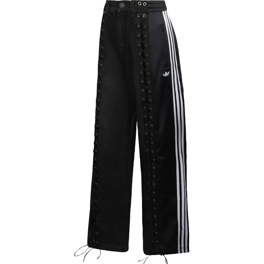 Джинсовые брюки с завязками Originals KS3878 adidas, Черный — фото 3