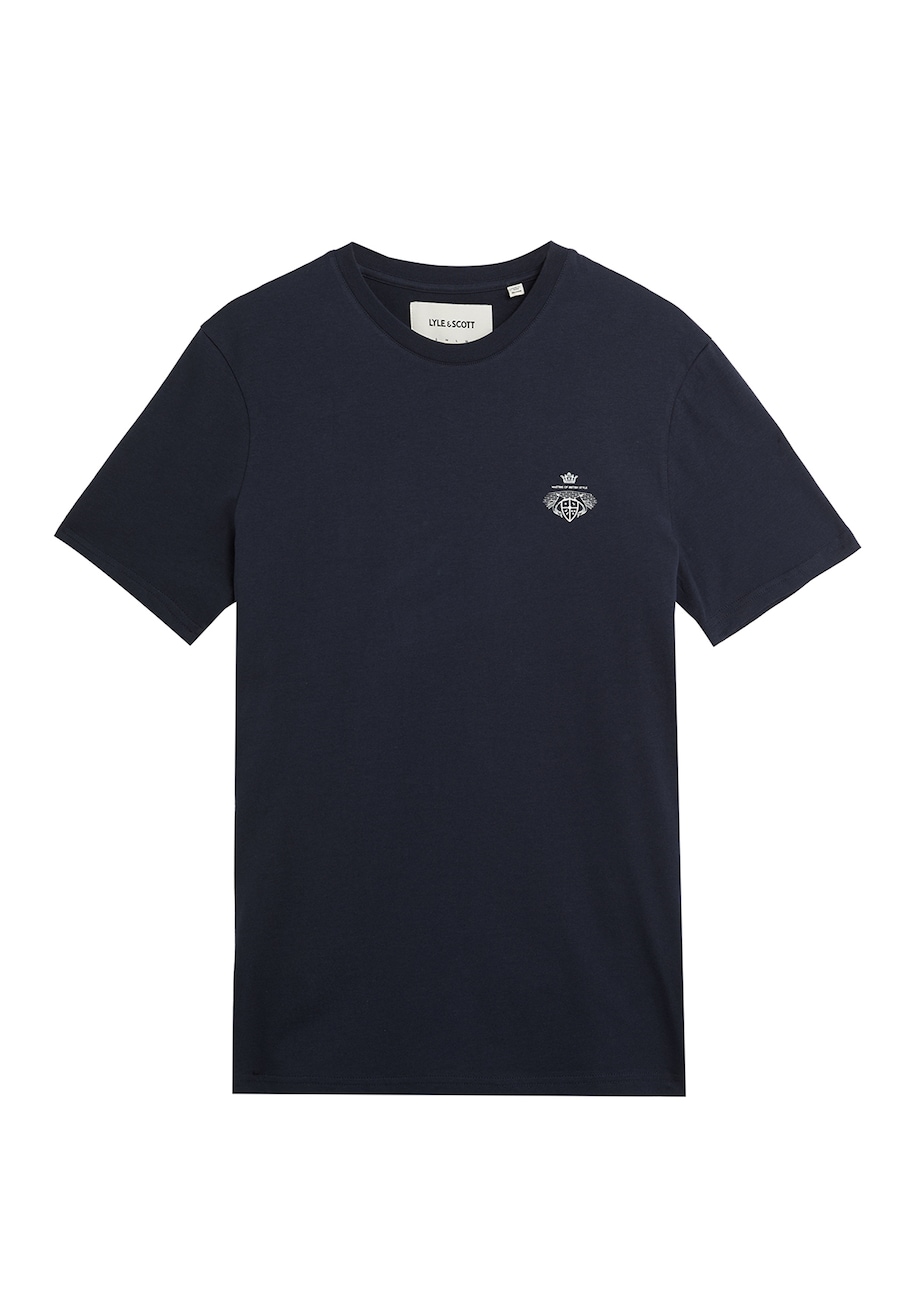 

Рубашка Lyle & Scott British Style Graphic, Night Blue
