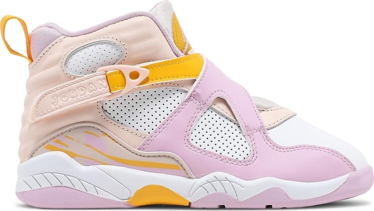 

Кроссовки Air Jordan 8 Retro PS Light Arctic Pink, розовый