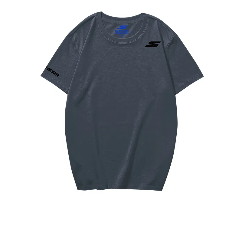 Детская футболка с круглым вырезом Unisex Skechers — фото 2