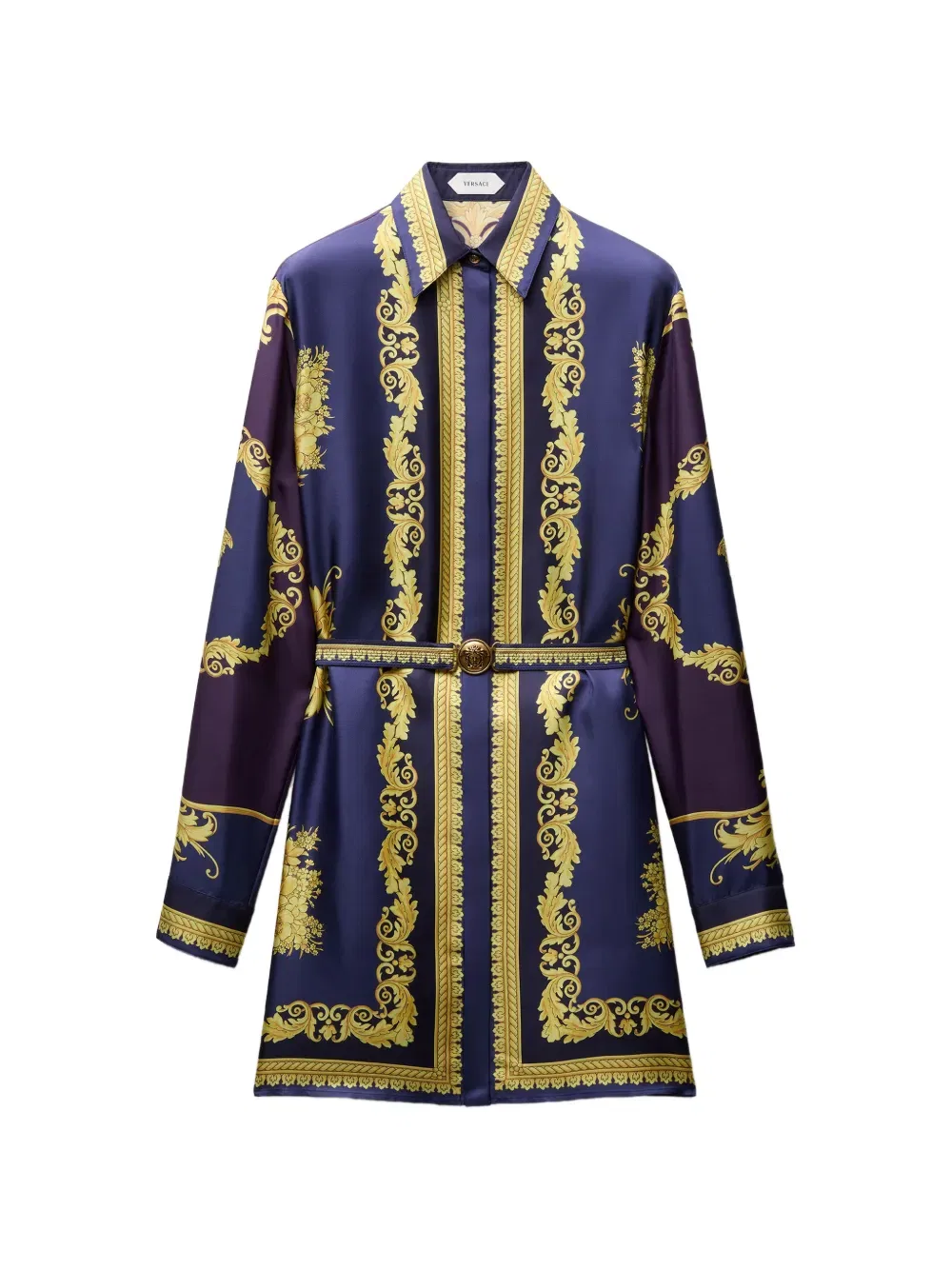 Платье повседневное Versace, фиолетовый