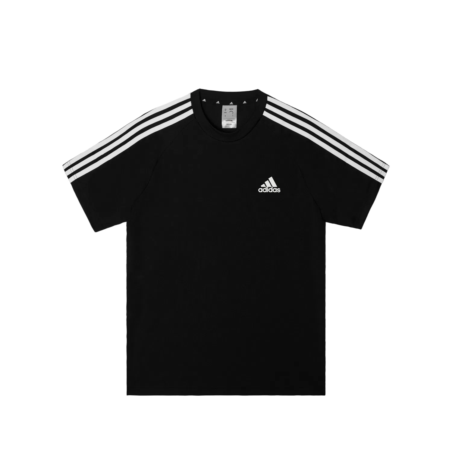Мужская футболка с принтом Football T Shirts Adidas, Black — фото 4