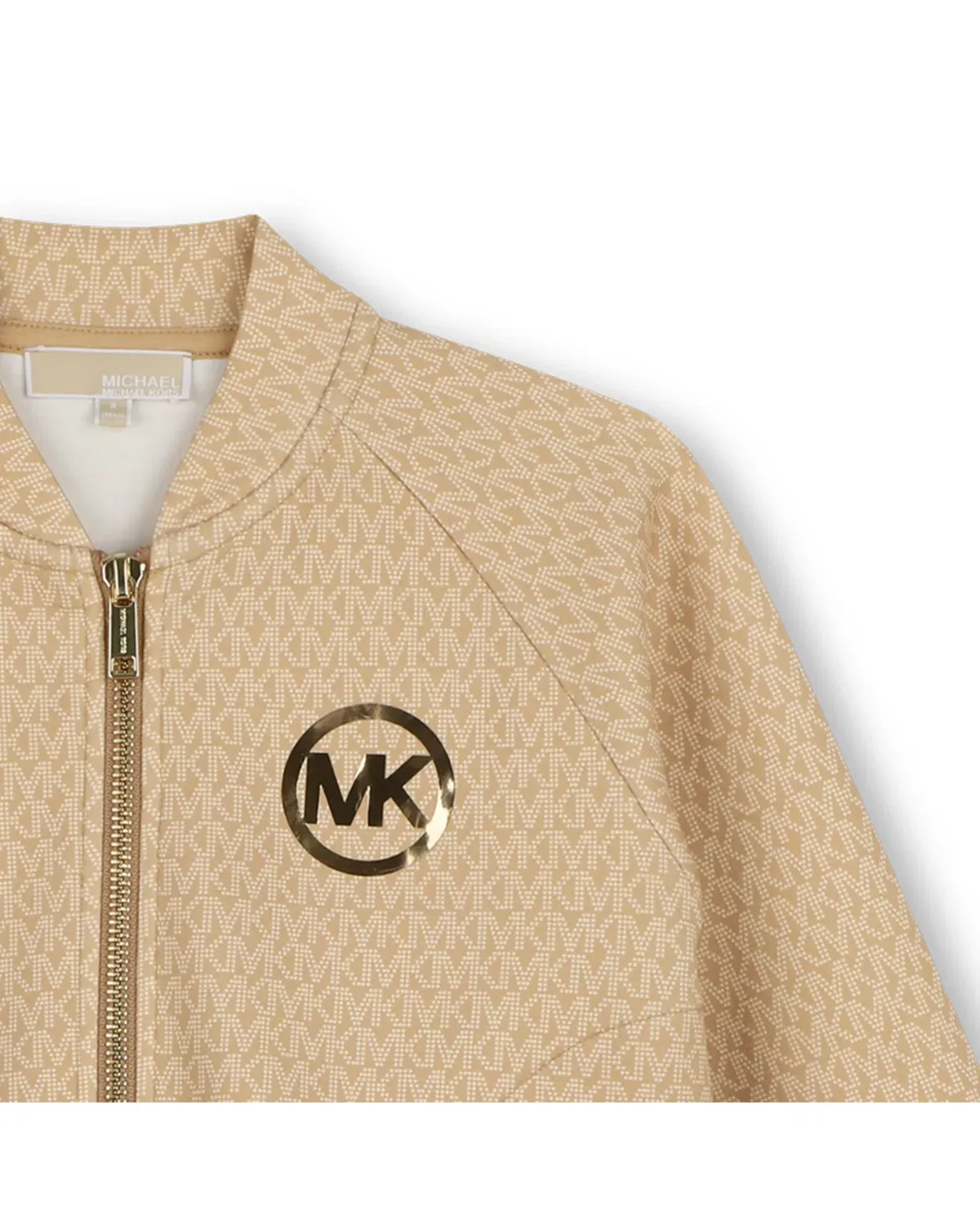 Детская куртка для девочек с принтом Michael Kors, Marrón — фото 2