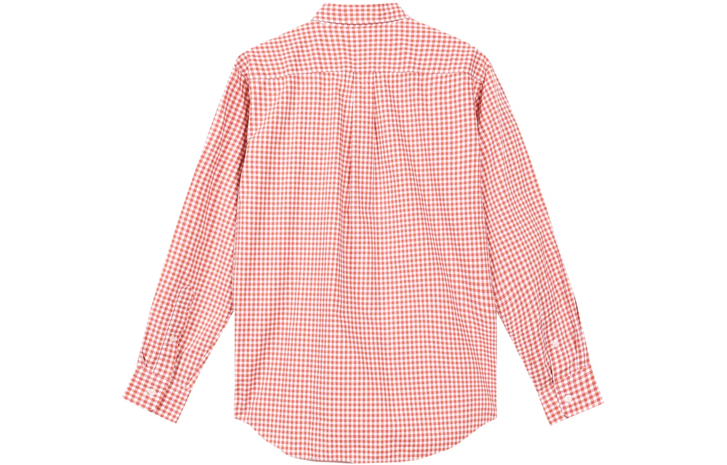 Женская рубашка с лацканами Agate Red UNIQLO, Agate Red — фото 3