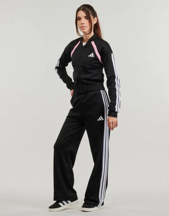 Женская футболка с принтом Adidas, Цвет: Schwarz — фото 3
