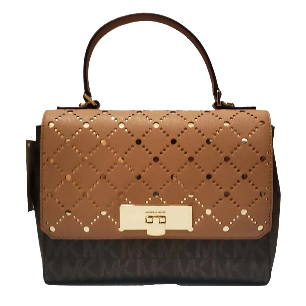 

Сумка Michael Kors Callie Top Handle, коричневый