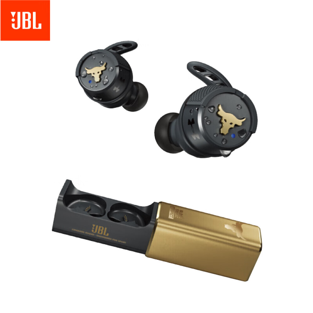 

Наушники беспроводные JBL FLASH ROCK, золотой