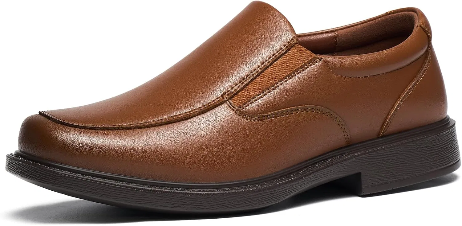 Детские мокасины для мальчиков с квадратным носком GINNI, Brown
