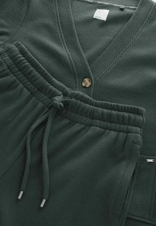 Комплект пижамы из риба, Regular fit - cosy waffle loungewear set, Next, черный — фото 2