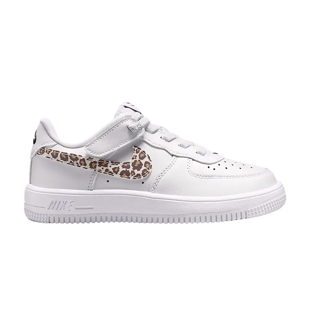 Кроссовки Nike Force 1 Low Easyon PS, белый