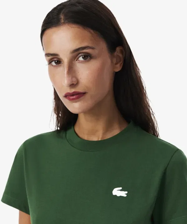 Футболка для тренировок Lacoste, черная — фото 2