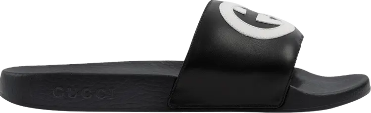 

Сандалии Gucci Slide Interlocking G - Black, черный