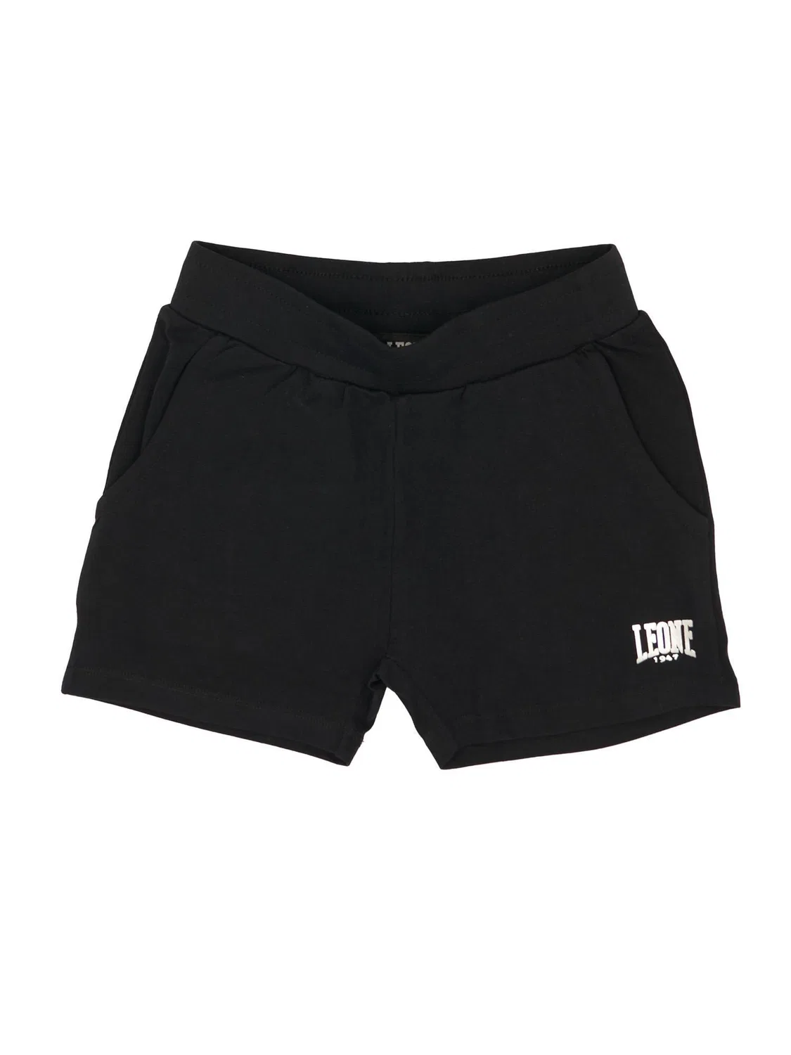 Детские шорты из хлопка Basic Leone 1947 Apparel, Schwarz — фото 2
