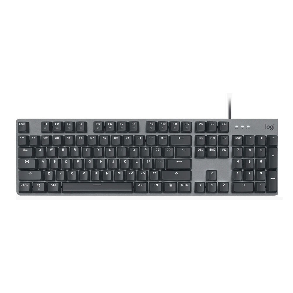 

Клавиатура игровая, проводная Logitech K845, Brown Switch, английская раскладка, чёрный