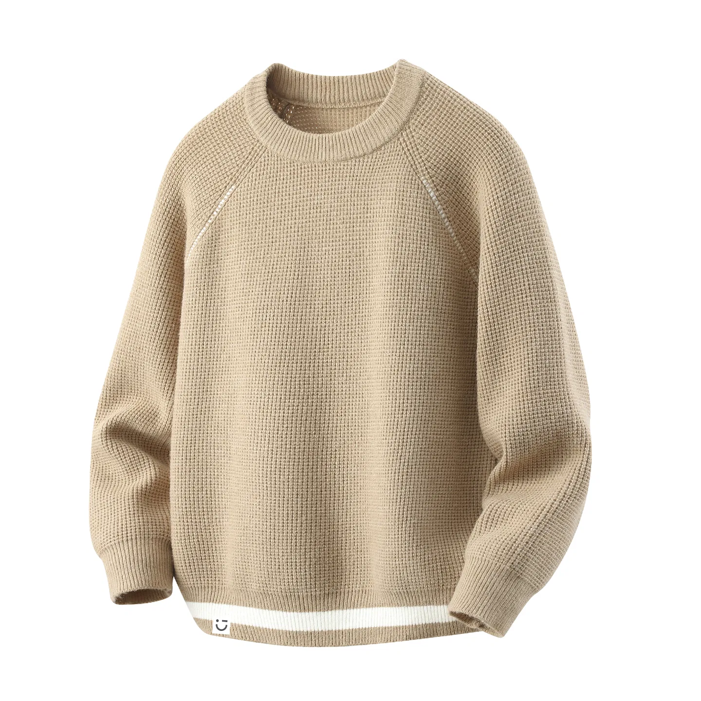Детский свитер с высоким воротником утепленный MINISO, Soft And Tender Thermal Apricot