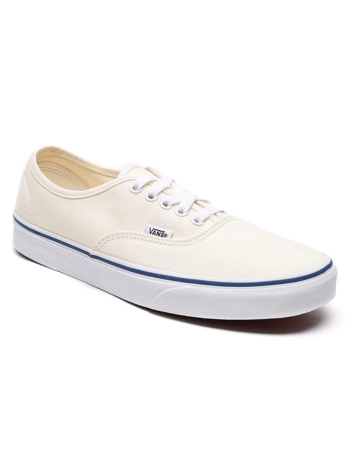 Детские кеды для мальчиков на шнуровке Authentic Vans, White — фото 2