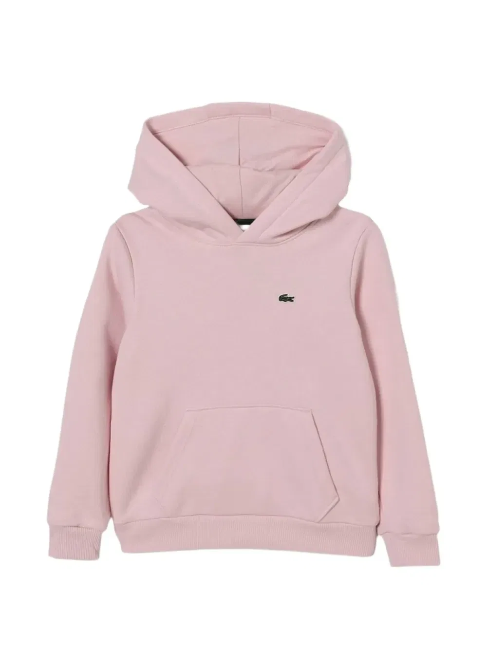Худи с логотипом и карманом-кенгуру Lacoste Kids, розовый