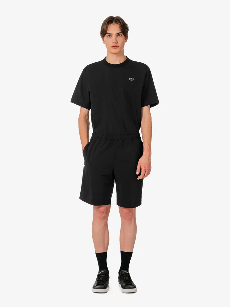Шорты мужские из стрейч-ткани LACOSTE, Black — фото 4