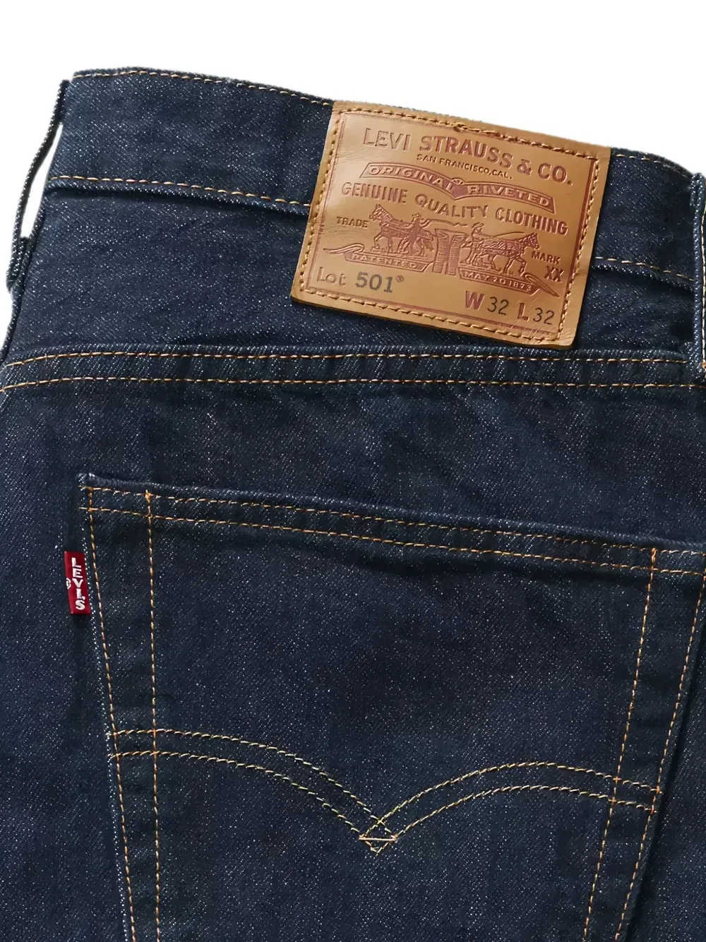Оригинальные джинсы прямого кроя Levi'S, синий — фото 2