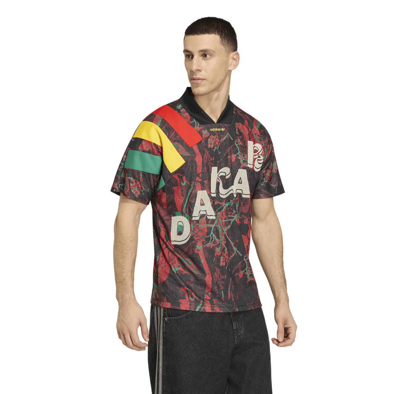 Мужская джерси Host City Graphic Adidas, цвет Semi Screaming Green/Black