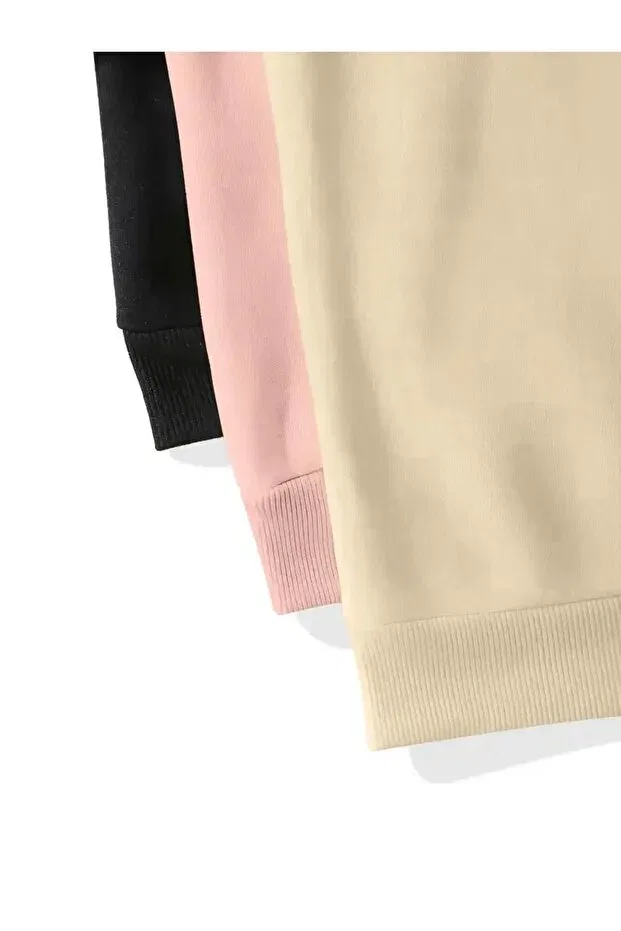 Детские свитшот для девочек с принтом Cat B Printed Hooded Baxia, Cat — фото 4