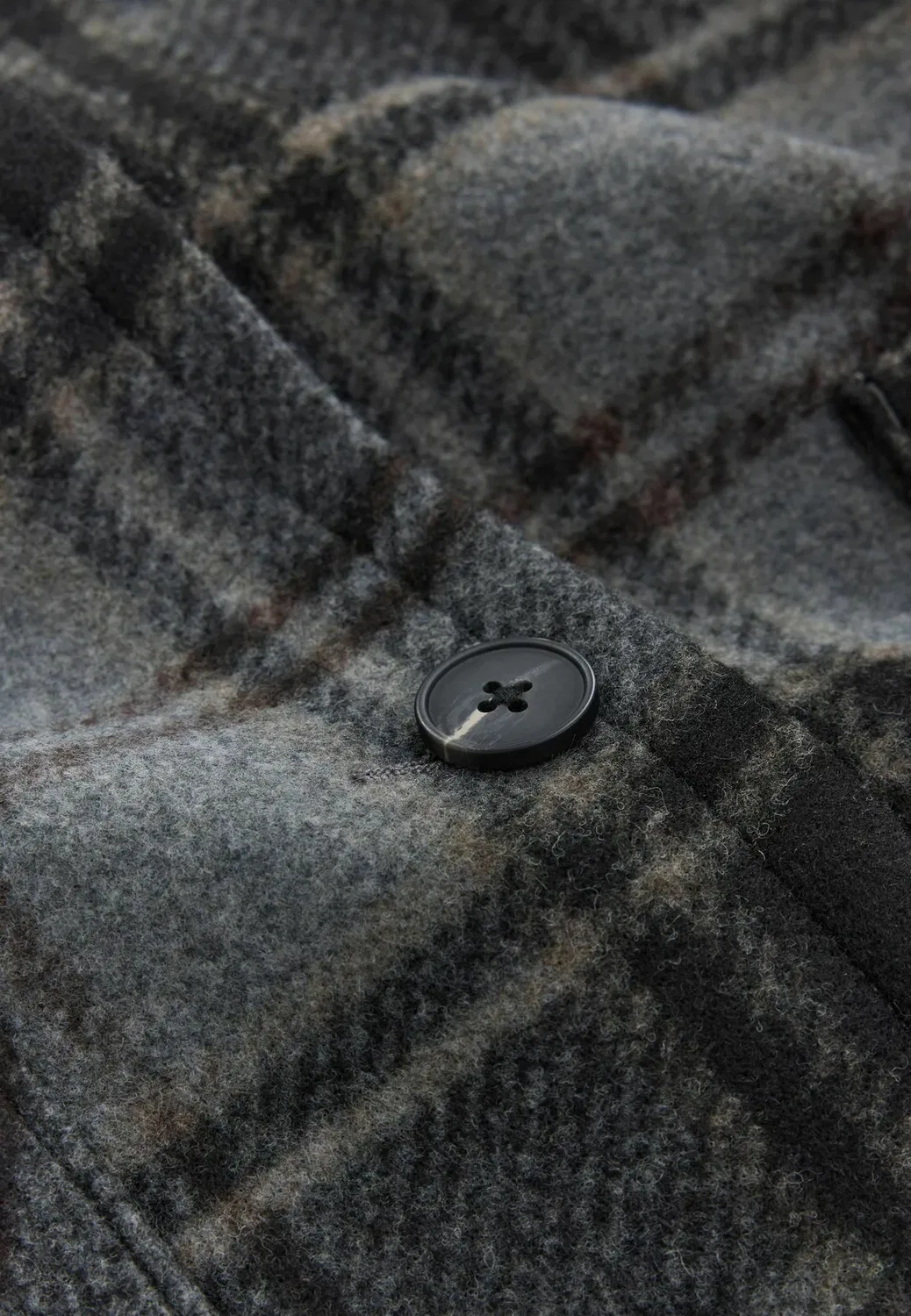 Укороченная куртка в клетку с воротником - летняя куртка Next, Grey — фото 3
