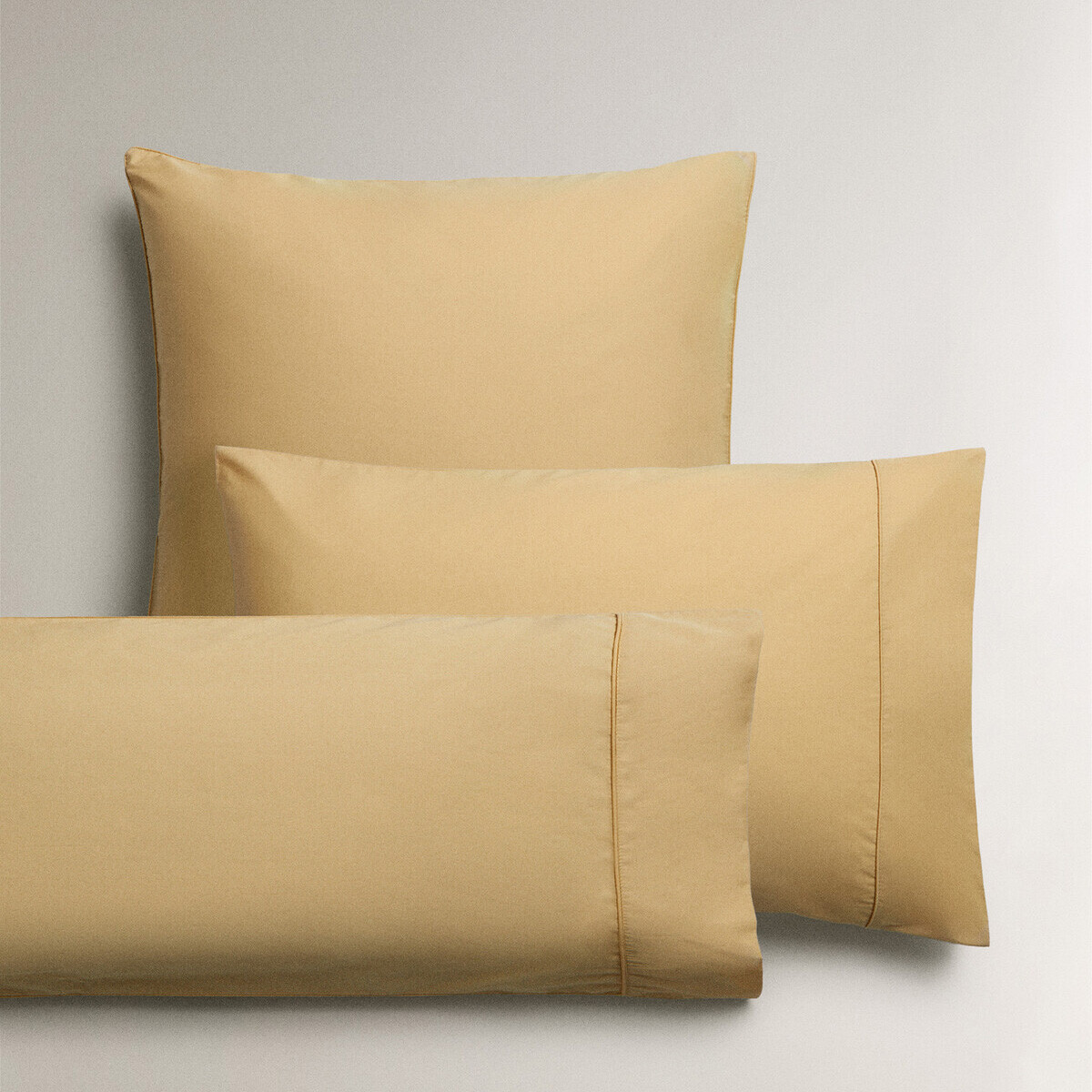 

Наволочка Zara Home Cotton Percale, 300 г/м², желтый