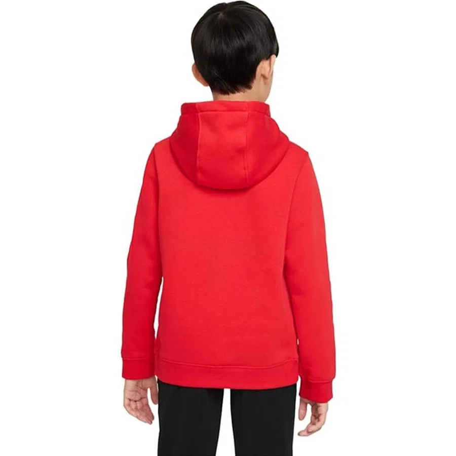 Детский свитшот с капюшоном Park 20 Fleece Nike, Красный — фото 2