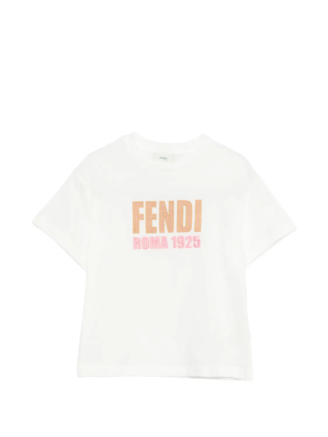 Футболка с логотипом 1925 Roma FENDI, белый