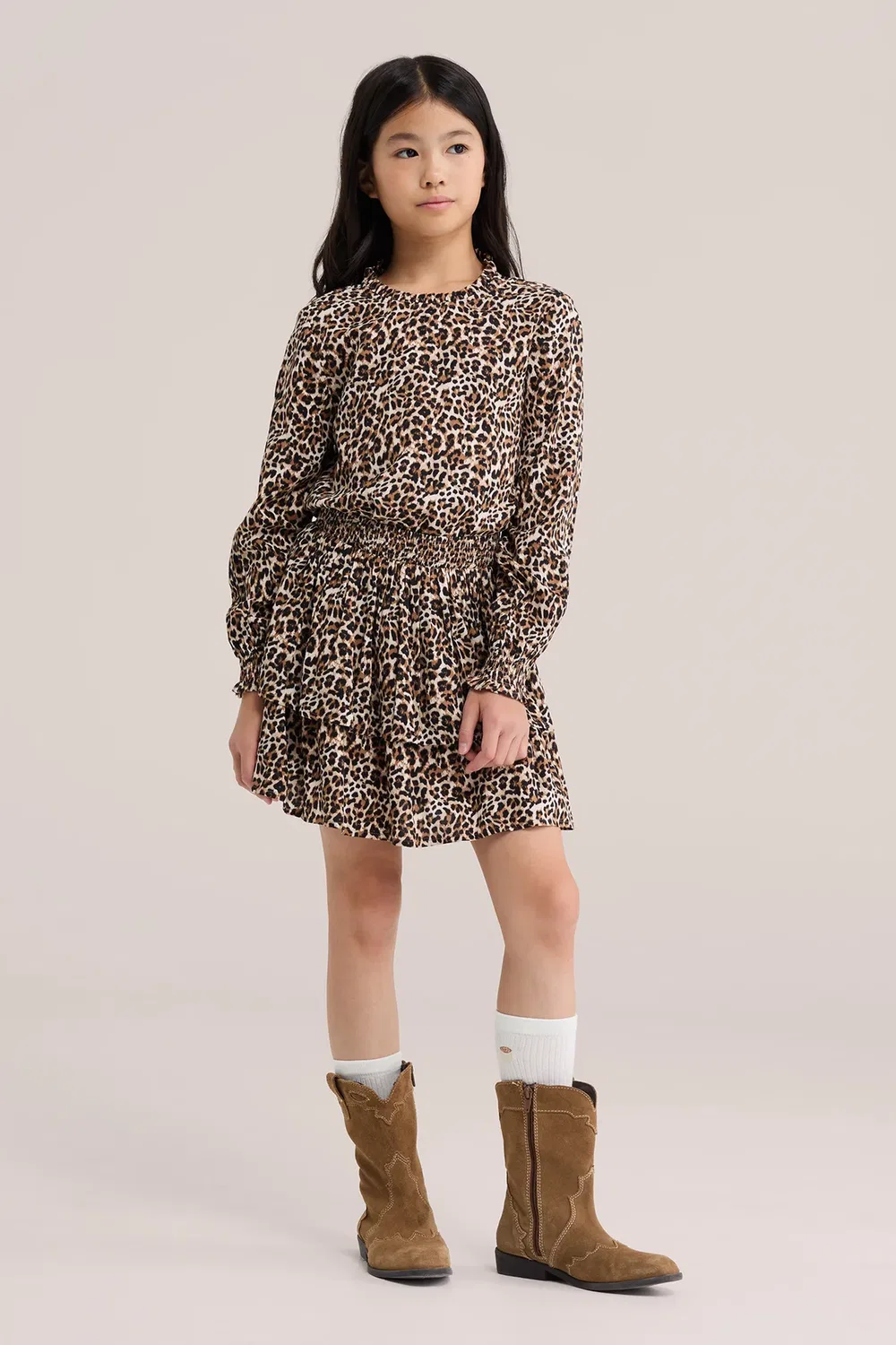 Юбка А-силуэта We Fashion, Light Brown