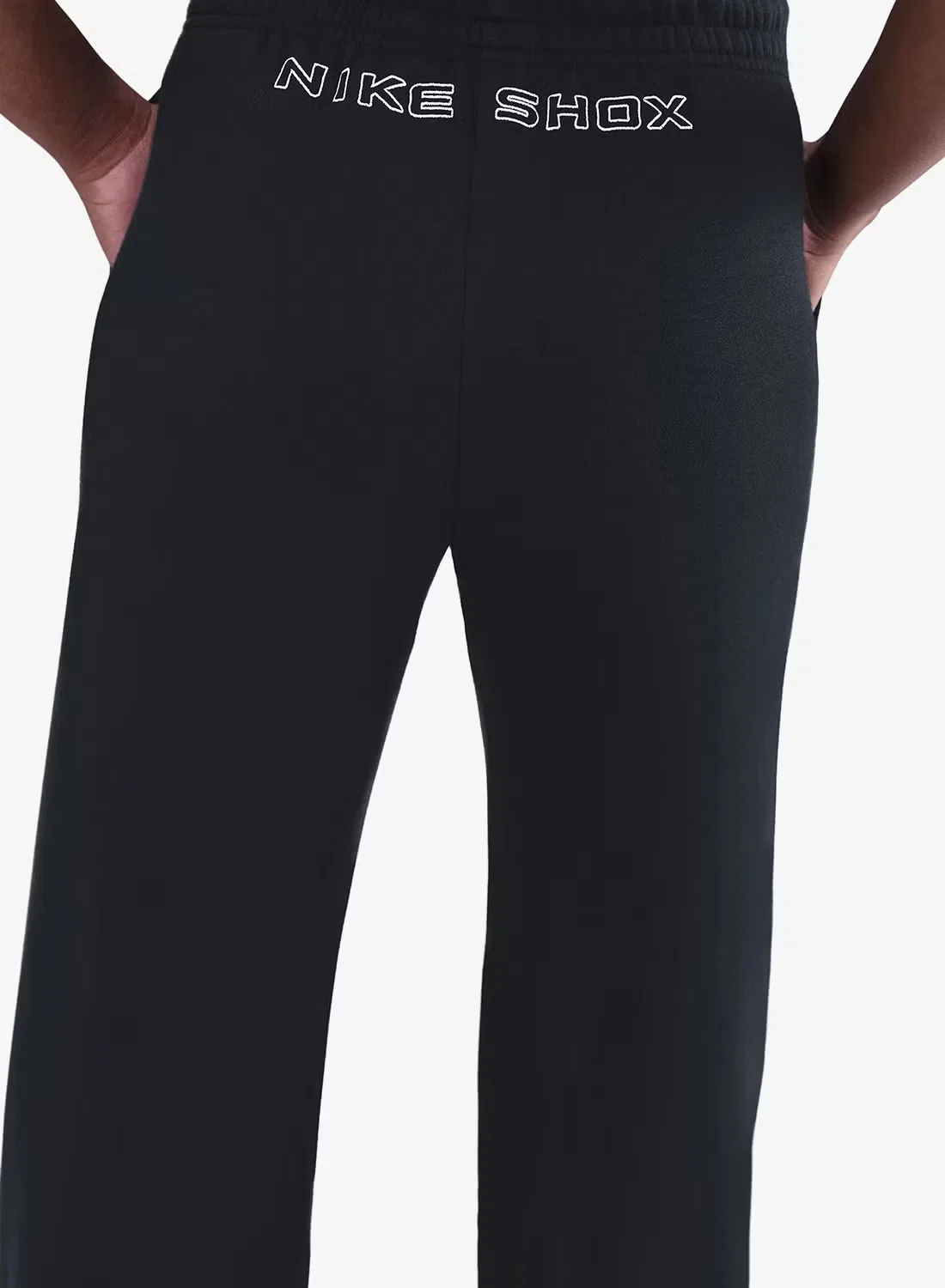 Штаны из футера с принтом Shox Phoenix Fleece Nike, черный — фото 4
