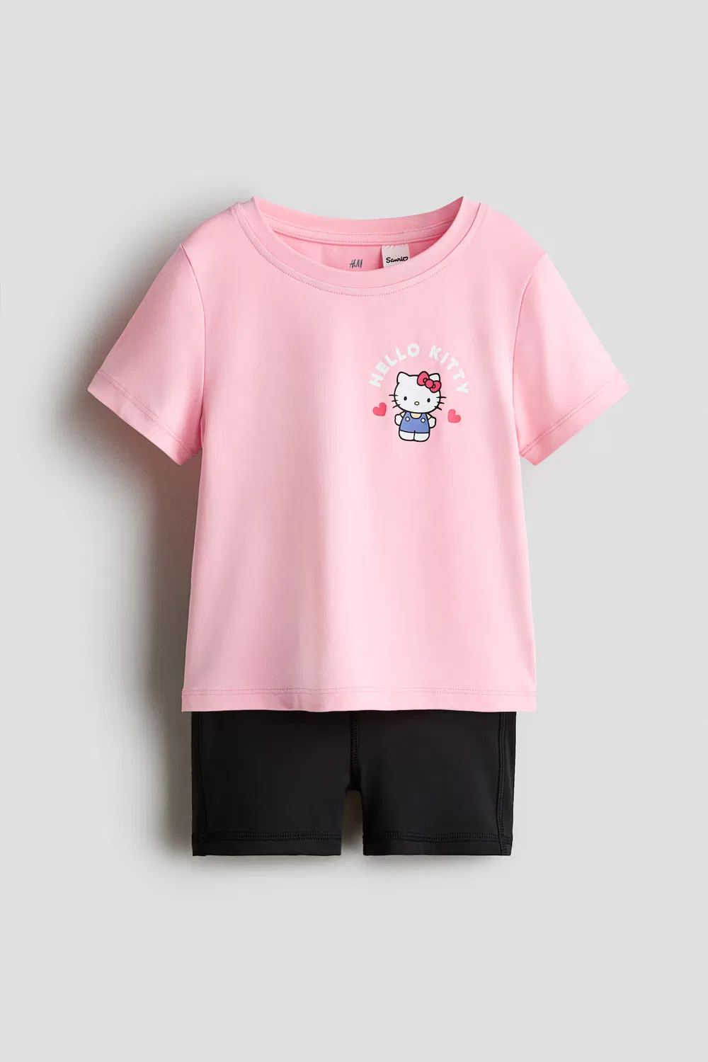 Спортивный комплект из 2 предметов с принтом H&M, Hellrosa/Hello Kitty
