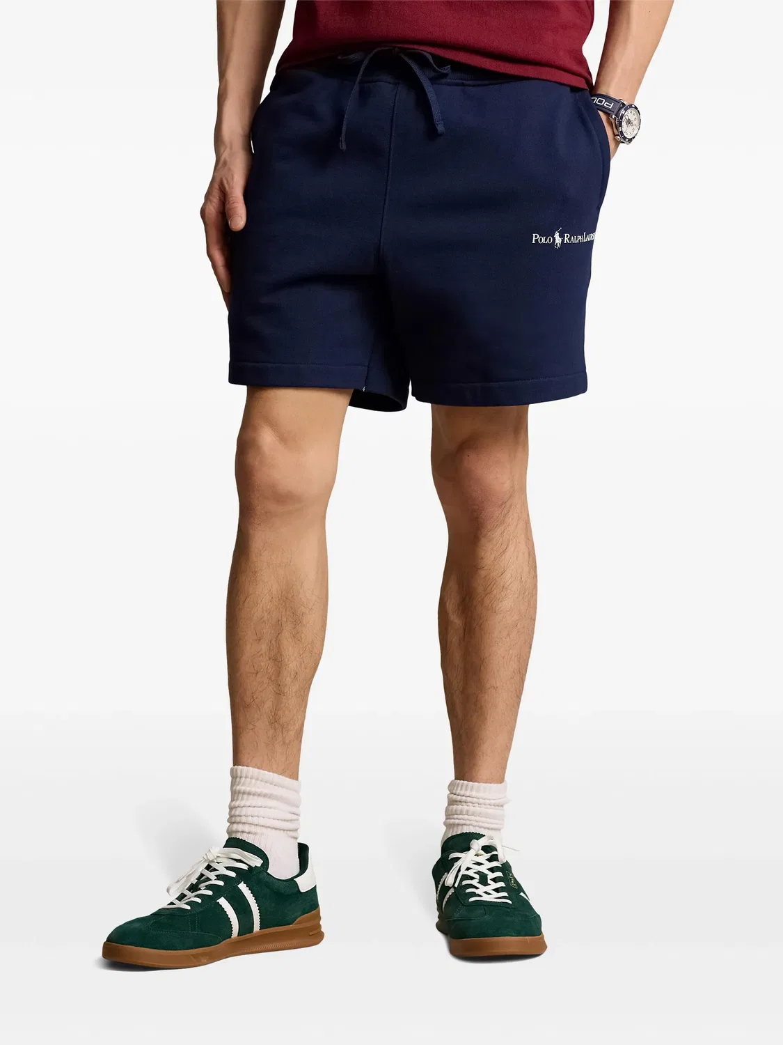 Polo Ralph Lauren Спортивные шорты Navy Blue Heavy WT — фото 4