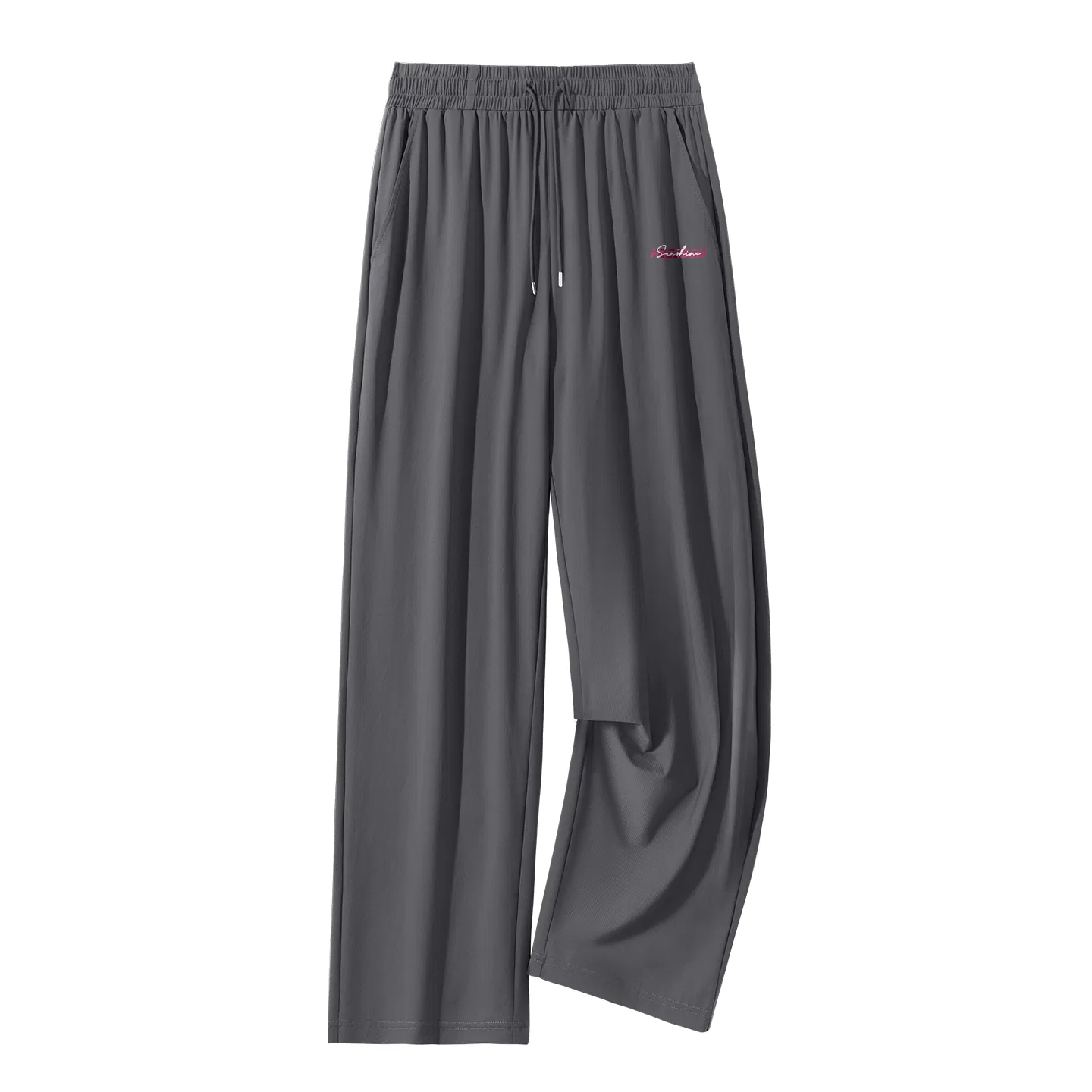 Детские повседневные брюки свободного кроя MINISO, Dark Gray (Freedom's Light Chest Logo)